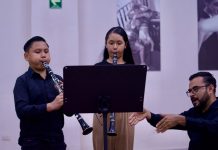 Alumnos de las cátedras de Israel Aragón y Mitzy Burgueño ofrecieron recital de clarinete y fagot