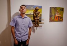 Con su propuesta escultopictórica, Ulises Murillo amplía el diálogo de la pintura contemporánea