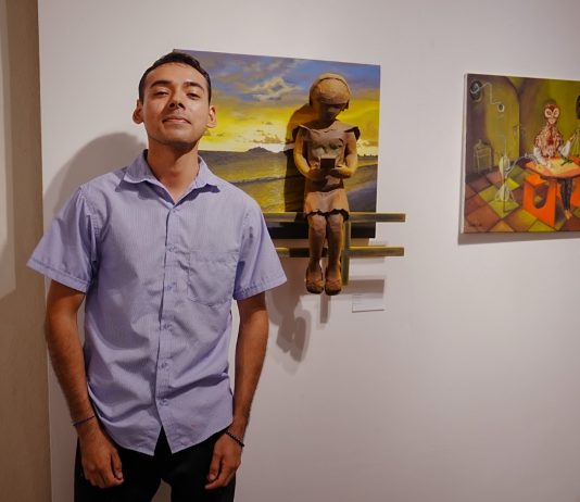 Con su propuesta escultopictórica, Ulises Murillo amplía el diálogo de la pintura contemporánea