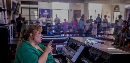 Poco a poco descubren su potencial artístico en el Curso de Verano del CMA