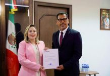 Nombra Gobernadora Yeraldine Bonilla a Efraín Barrios Castañeda, subsecretario de SEBIDES