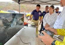Minerva Osuna supervisa labores de contención del incendio en el Basurón Municipal