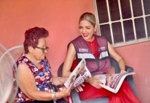 ”Casa por casa fortalecemos la organización del pueblo”: Estrella Palacios