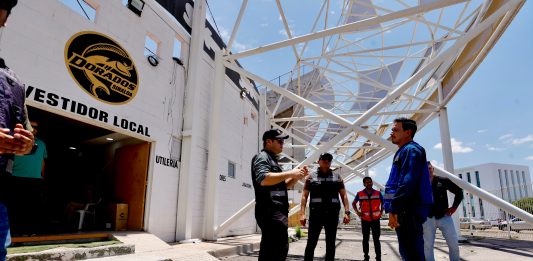 Avanza la rehabilitación del Estadio de Los Dorados en Culiacán