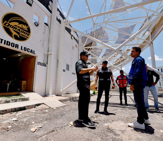 Avanza la rehabilitación del Estadio de Los Dorados en Culiacán