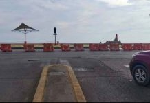 Lluvias causan falla en semáforo de Avenida del Mar y Deportes